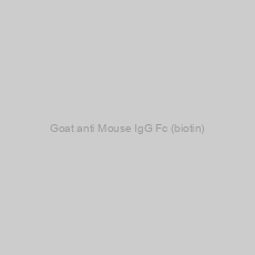 Image of Goat anti Mouse IgG Fc (biotin)